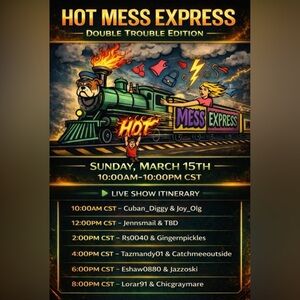 Live! Follow This Flyer To Get Notice When I Go Live